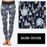 HOLIDAY SKELETON LEGGINGS AND JOGGER