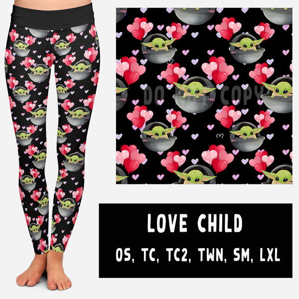 VDAY BATCH- LOVE CHILD LEGGINGS AND JOGGERS
