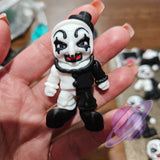 ARTSY CLOWN STRAW BUDDY