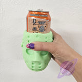 CRYSTAL LAKE- GLOW IN THE DARK-3D PRINTED CAN HOLDER