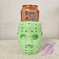 CRYSTAL LAKE- GLOW IN THE DARK-3D PRINTED CAN HOLDER