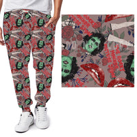 OUTFIT RUN 2- HORROR SHOW FLORAL LEGGINGS/CAPRI/JOGGERS