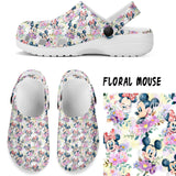 CLOG 2 RUN-FLORAL MOUSE