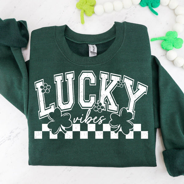 LUCKY VIBES SKULL SWEATSHIRT