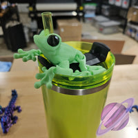 TREE FROG STRAW BUDDY