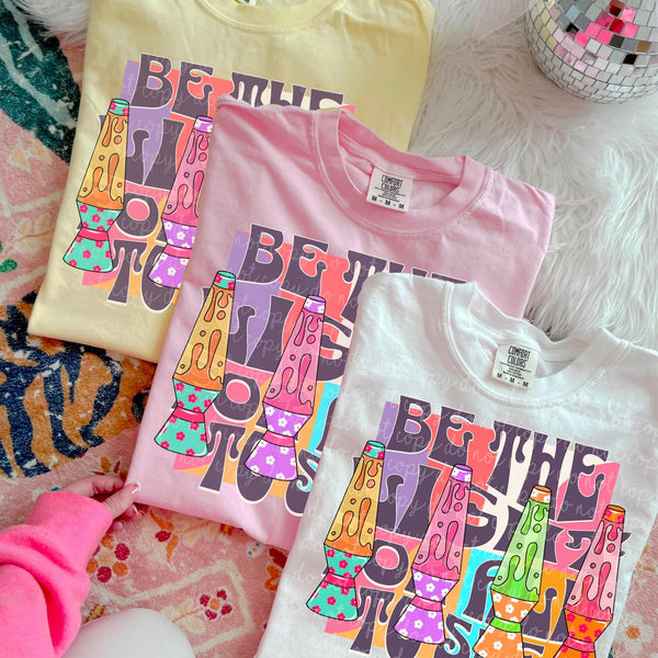 BE THE LIGHT LAVA LAMP TEE