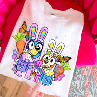 BUNNY BLUE SWEATSHIRT