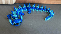 BLUE ALIEN ARTICULATED DRAGON