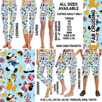 RTS - Fab Cruising Biker/Capris/Leggings with High Side Pockets