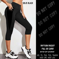 PPO SOLID BLACK CAPRI