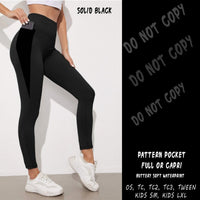 PPO SOLID BLACK CAPRI