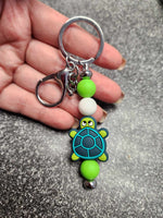 Sloth Silicone Beaded Pen or Keychain