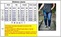 DISTRESSED STRETCH PATCH DENIM