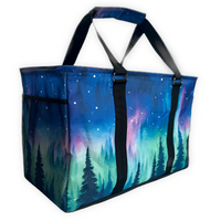 RTS - Northern Lights Collapsible Tote