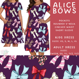 Batch #485 - Fun Run 19 - Closes 2/4 - ETA early April - Alice Bows Adult & Kids Dresses