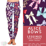 Batch #485 - Fun Run 19 - Closes 2/4 - ETA early April - Alice Bows Full Length Leggings
