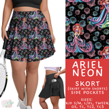Batch #487 - Neon Princess - Closes 2/9 - ETA early/mid April - Ariel Neon Skort