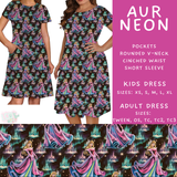 Batch #487 - Neon Princess - Closes 2/9 - ETA early/mid April - Aur Neon Adult & Kids Dresses