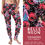 Batch #487 - Neon Princess - Closes 2/9 - ETA early/mid April - Belle Neon Full and Capri Length Joggers