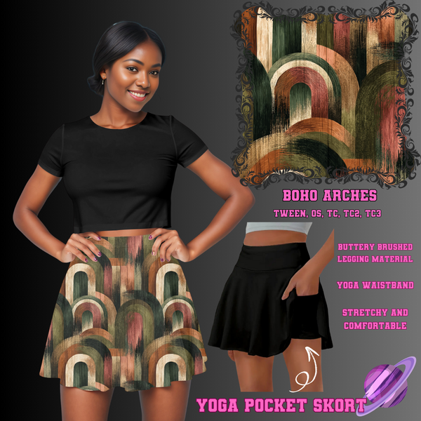 BOHO ARCHES - POCKET SKORT RUN 2 - PREORDER CLOSING 5/21