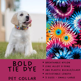 Batch #486 - Pet Gear Collection - Closes 2/6 - ETA early April - Bold Tie Dye Collar
