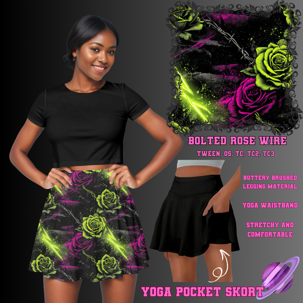 BOLTED ROSE WIRE - POCKET SKORT RUN 2 - PREORDER CLOSING 5/21