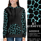 Batch #458 - Black & Teal Collection - Closes 12/3 - ETA late Jan - BT Giraffe Hoodie