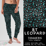 Batch #458 - Black & Teal Collection - Closes 12/3 - ETA late Jan - BT Leopard Joggers