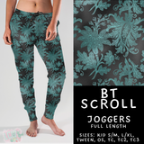 Batch #458 - Black & Teal Collection - Closes 12/3 - ETA late Jan - BT Scroll Joggers
