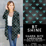 Batch #458 - Black & Teal Collection - Closes 12/3 - ETA late Jan - BT Shine Cardigan