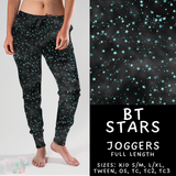 Batch #458 - Black & Teal Collection - Closes 12/3 - ETA late Jan - BT Stars Joggers