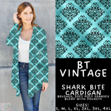 Batch #458 - Black & Teal Collection - Closes 12/3 - ETA late Jan - BT Vintage Cardigan
