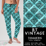 Batch #458 - Black & Teal Collection - Closes 12/3 - ETA late Jan - BT Vintage Joggers