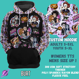 CUSTOM HOODIES 3-BURT-PREORDER CLOSING 7/28