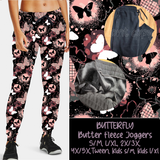 BUTTERFLY - BUTTER FLEECE LINED UNISEX JOGGERS