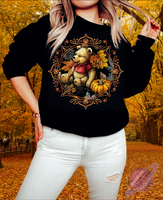 FALLING LEAVES-BEAR LEAVES-CREWNECK SWEATSHIRT