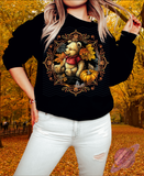FALLING LEAVES-BEAR LEAVES-CREWNECK SWEATSHIRT