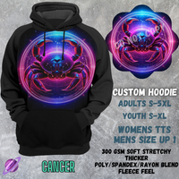 CANCER - CUSTOM HOODIE RUN PREORDER CLOSING 3/6