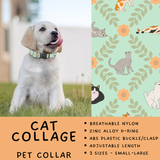 Batch #486 - Pet Gear Collection - Closes 2/6 - ETA early April - Cat Collage Collar