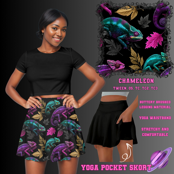 CHAMELEON - POCKET SKORT RUN 2 - PREORDER CLOSING 5/21