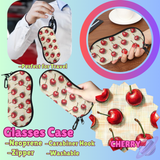 SUNGLASSES CASE RUN-CHERRY-PREORDER CLOSING 8/8