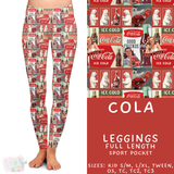 Batch #485 - Fun Run 19 - Closes 2/4 - ETA early April - Cola Full Length Leggings