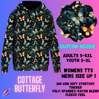 PULLOVER HOODIE RUN 1-COTTAGE BUTTERFLY