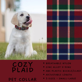 Batch #486 - Pet Gear Collection - Closes 2/6 - ETA early April - Cozy Plaid Collar