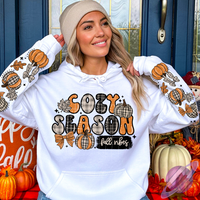 BATCH 115-COZY SEASON-SWEATSHIRT W/ SLEEVE PRINT
