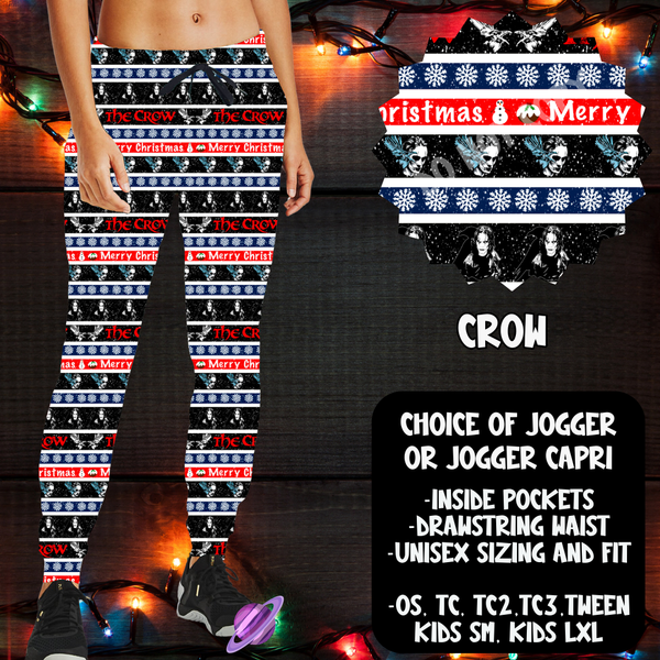 CROW - JOGGER/CAPRI XMAS SWEATER RUN CLOSING 10/30