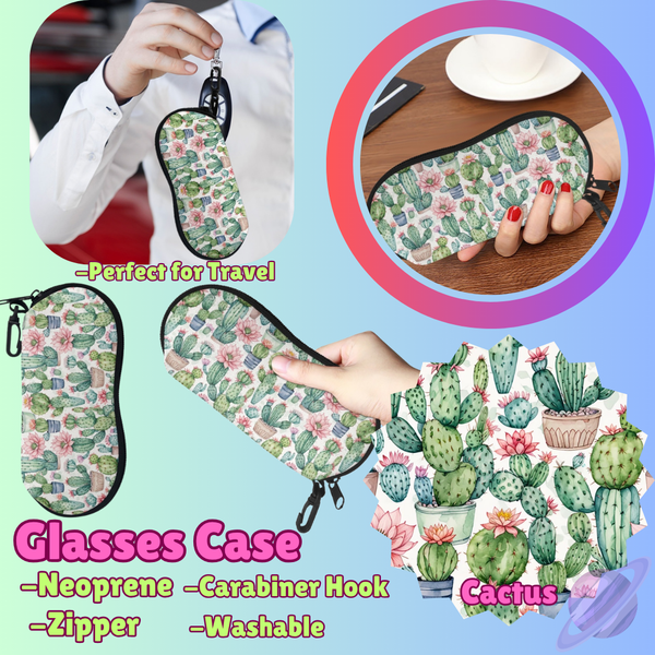 SUNGLASSES CASE RUN-CACTUS-PREORDER CLOSING 8/8