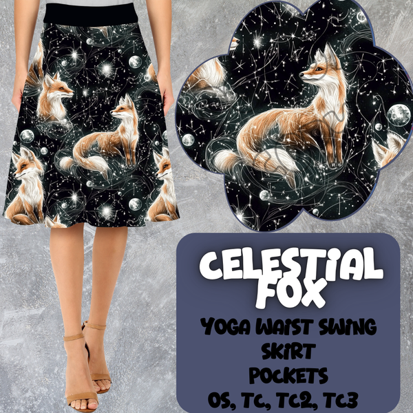 CELESTIAL FOX - SWING SKIRTS RUN 6 - PREORDER CLOSING 3/13