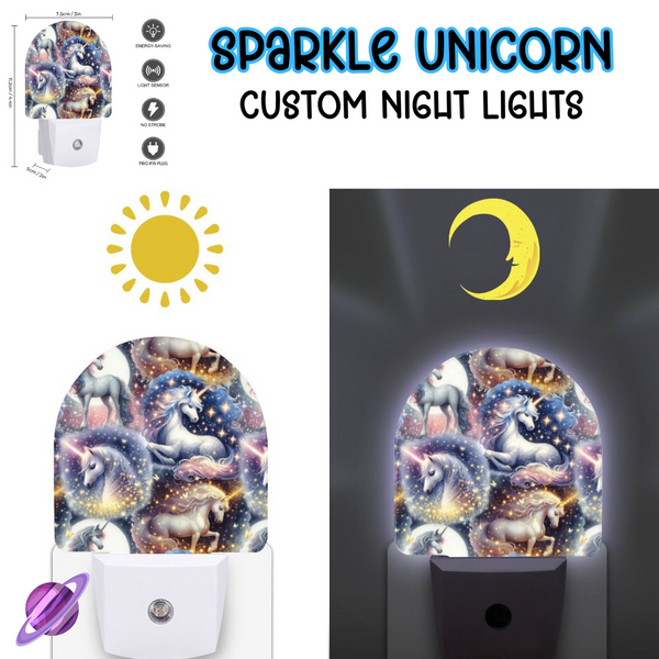 SPARKLE UNICORN - NIGHT LIGHTS PREORDER CLOSING 10/27