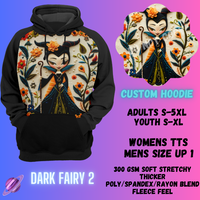 DARK FAIRY 2 -CUSTOM HOODIES RE-RUN PREORDER CLOSING 5/11